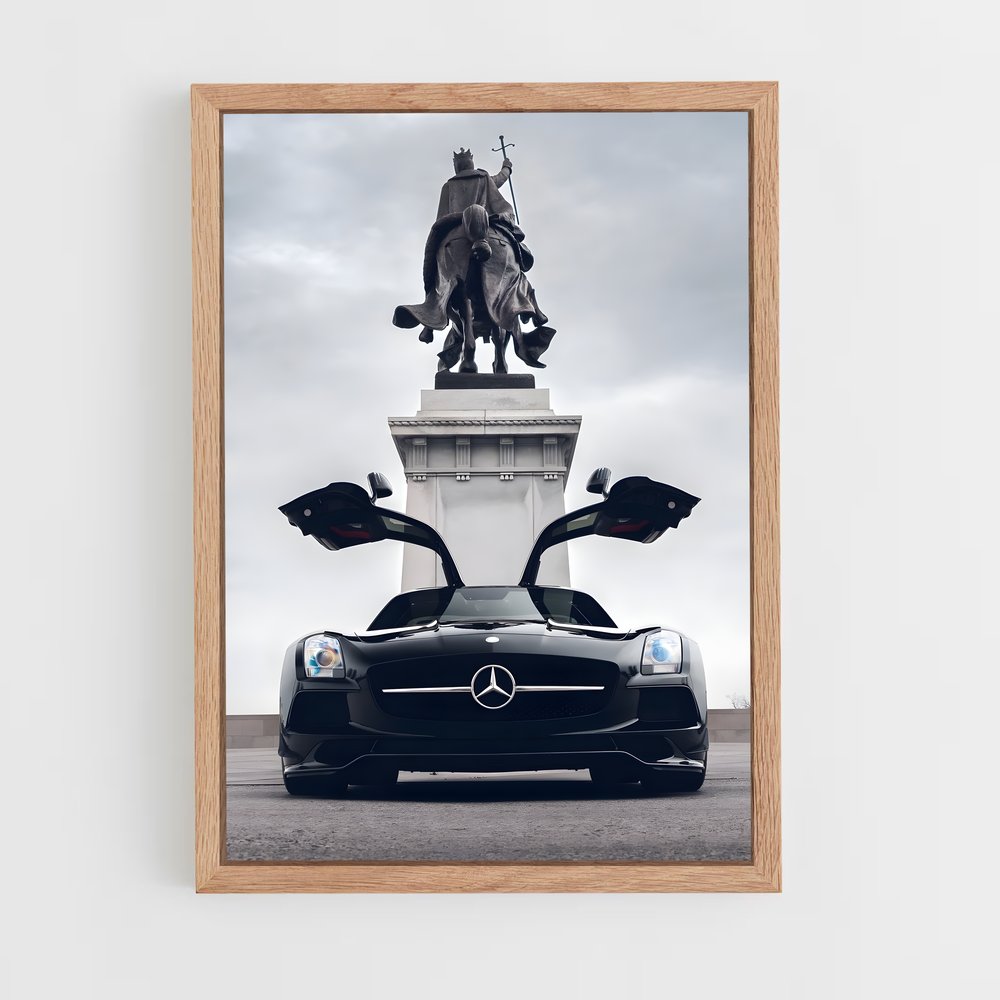 Poster L'Art de Vitesse – affiche Mercedes (vue 4)